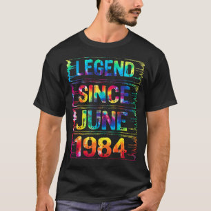 Juni 38 Jahre alt Seit 1984 38. Geburtstag Krawatt T-Shirt