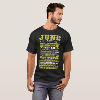 Juni die geborene schwierigste, zum des T-Shirts