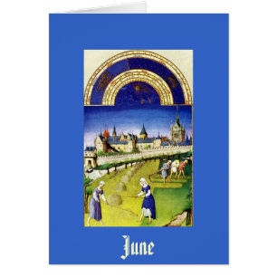 Juni - die Tres Riches Heures du Duc De-Beere