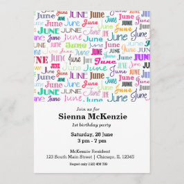 Juni Einladung