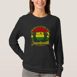 Juni ist meine Unabhängigkeit 1865 Frauen 4. Juli T-Shirt