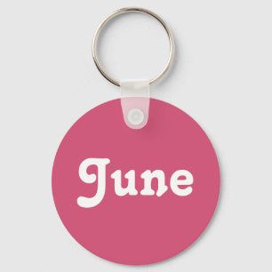 Juni Schlüsselanhänger