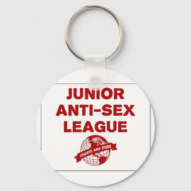 Junior Anti-Sex League Schlüsselanhänger (Vorderseite)
