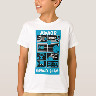 Junior Boys Tennis Player T-Shirt