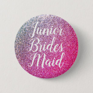 Junior Bridesmade Rundknopf Button