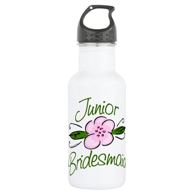 Junior Bridesmaid Edelstahlflasche (Vorderseite)