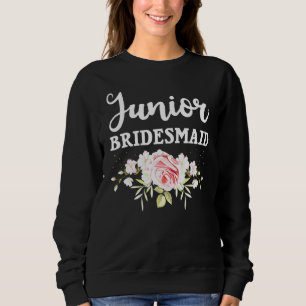 Junior Bridesmaid für Jr Bridesmaiers Girls Women Sweatshirt
