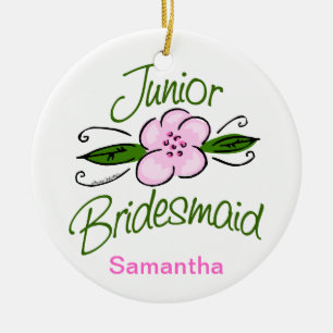 Junior Bridesmaid Keramikornament