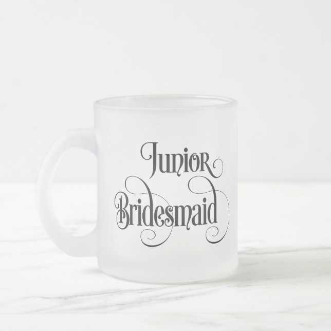 Junior Bridesmaid Mattglastasse (Links)