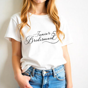 Junior Bridesmaid Shirt - Elegantes Hochzeitsfest 