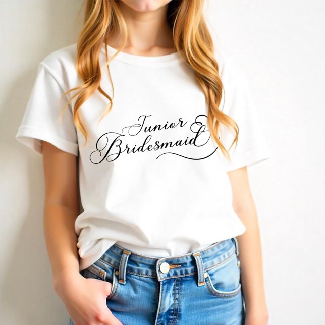Junior Bridesmaid Shirt - Elegantes Hochzeitsfest  (Junior Bridesmaid)