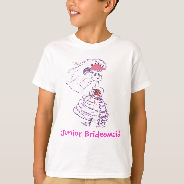 Junior Bridesmaid T-Shirt (Vorderseite)