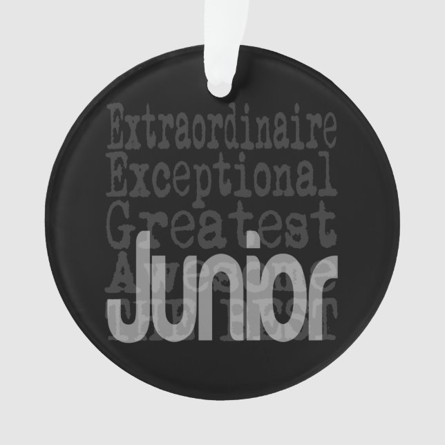 Junior Extraordinaire Ornament (Vorderseite)