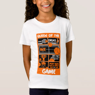 Junior Girls Tennis Player T-Shirt
