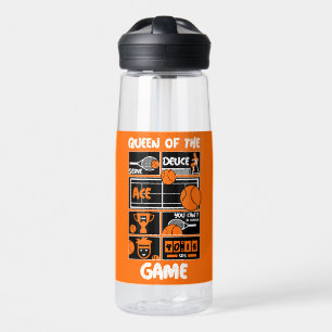 Junior Girls Tennis Player Wasserflasche Trinkflasche