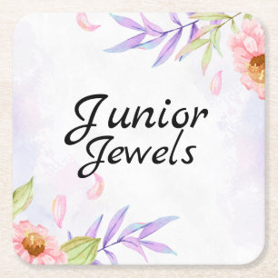 Junior Jewels Swifty Rechteckiger Pappuntersetzer