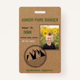 Junior Park Ranger Anniversaire Badge