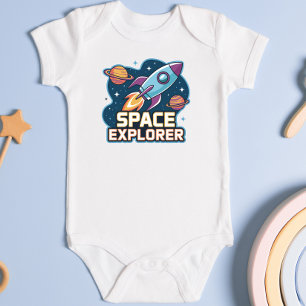 Junior Space Explorer Baby Strampler