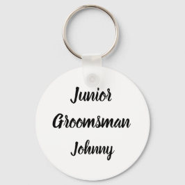 Junior Trauzeuge Geschenke Individuelle Name Hochz Schlüsselanhänger