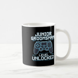 Junior Trauzeuge Stufe Freigeschaltet Hochzeitsfei Kaffeetasse