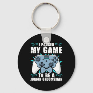 Junior Trauzeuge Video Gamer Junior Trauzeugen Pau Schlüsselanhänger
