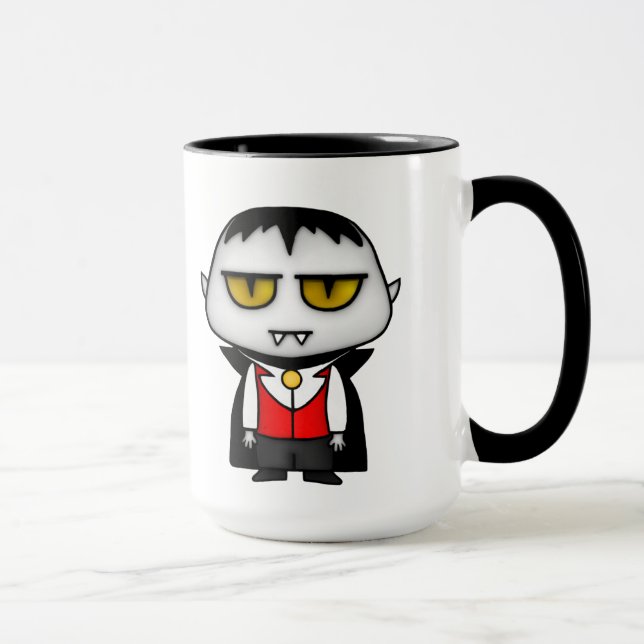 Junior Vampire Zwei-Tone-Tasse Tasse (Rechts)