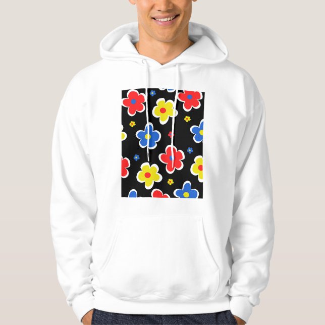Juniorblumen Hoodie (Vorderseite)