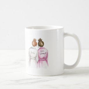 Juniorbrautjungfer? Tassen-rotes Kaffeetasse