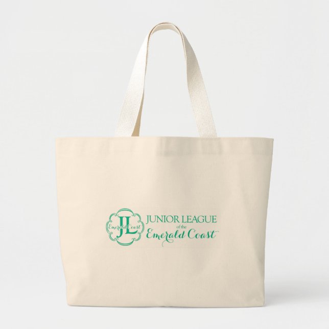 Juniorliga der Smaragdküsten-Taschen-Tasche Jumbo Stoffbeutel (Vorne)