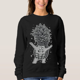 Juniors Pineapple Grenade Mens Hawaiian Sweatshirt