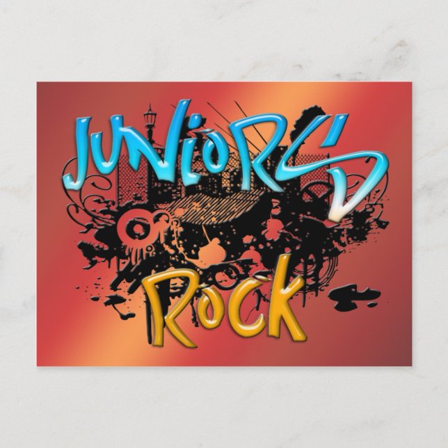 Juniors Rock Postkarte (Vorderseite)