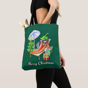 Juniper Green Frohe Weihnachts Pepper Zeichnend Tasche