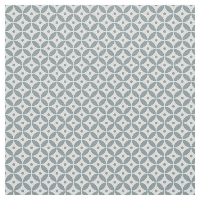 Juniper Green Geometric Muster Hamptons Style Stoff (Muster)
