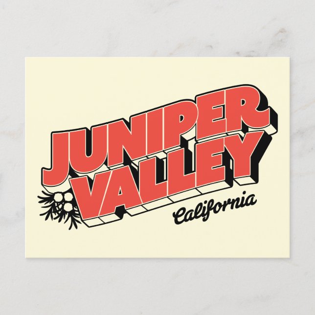 Juniper Valley - Carte postale (Devant)
