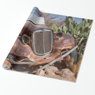 Junk-Auto Geschenkpapier