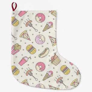 Junk Food Großer Weihnachtsstrumpf