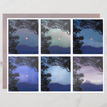 Junk Journal Fee Skies Moon Trees Fantasy 13-18