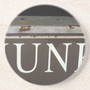 Junk: Vintages Truck-Zeichen Getränkeuntersetzer