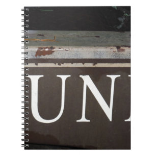 Junk: Vintages Truck-Zeichen Notizblock