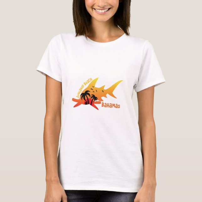 Junkanoo Beach Bahamas T-Shirt (Vorderseite)