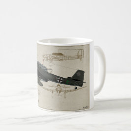 Junkers-Ju88-Stuka Kaffeetasse