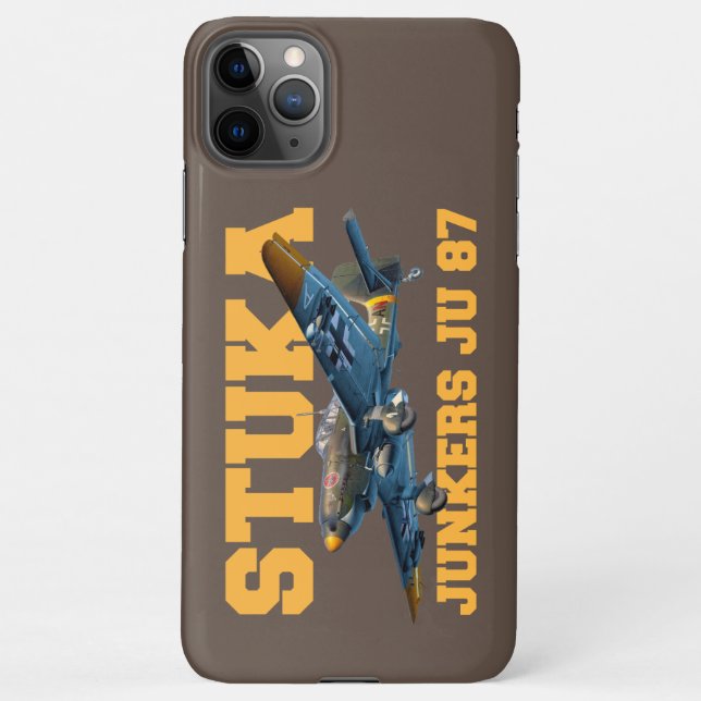 Junkers Ju 87 iPhone Hülle (Rückseite)