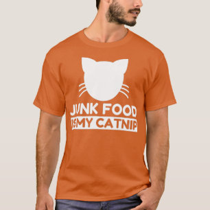 Junkfood Lover Niedliche Katzen Geschenke T-Shirt