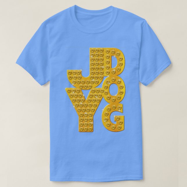 Junkyard Dog Gold Necklace T-Shirt (Design vorne)