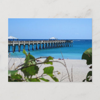 Juno Beach Pier Postkarte