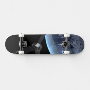 Juno Raumfahrzeug während der Erde Flyby Skateboard