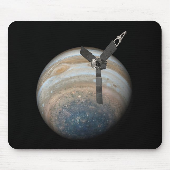 Juno-Raumsonde auf dem Planeten Jupiter Mousepad (Vorne)