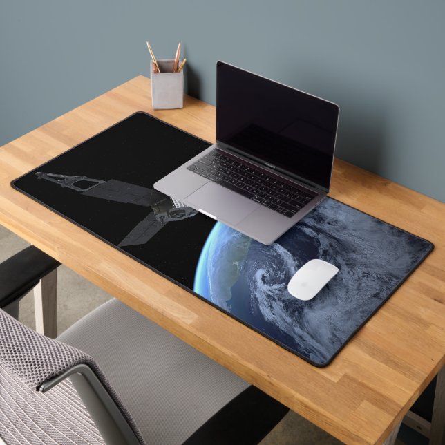 Juno Spacecraft Pendant Son Vol Sur Terre (Bureau 2)