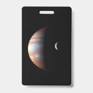 Jupiter 5. Planet mit Cassini Sonnensystem Ausweis