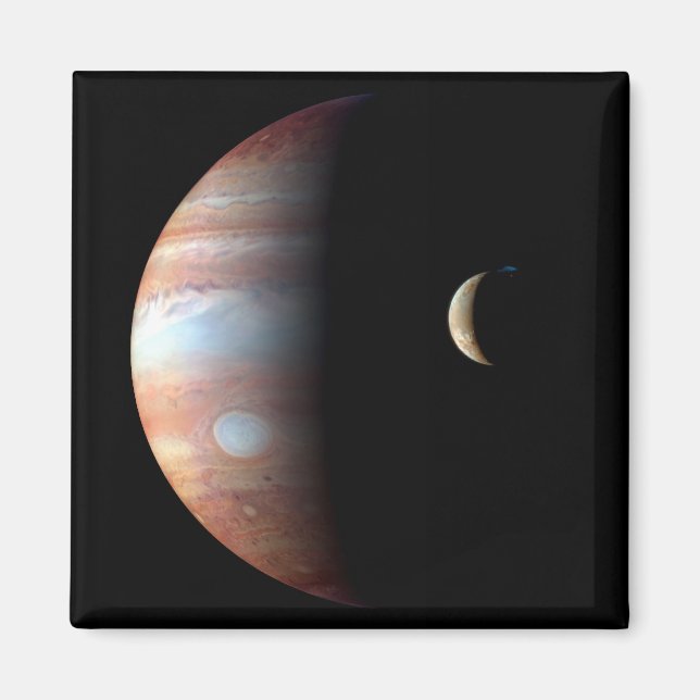 Jupiter 5. Planet mit Cassini Sonnensystem Magnet (Vorne)